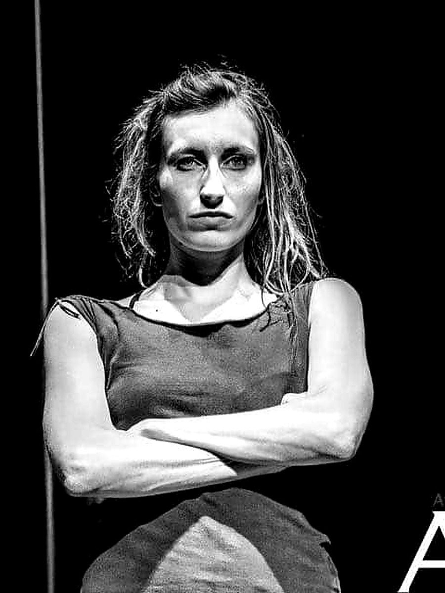 Black-and-white portrait still from The Merchant of Venice.