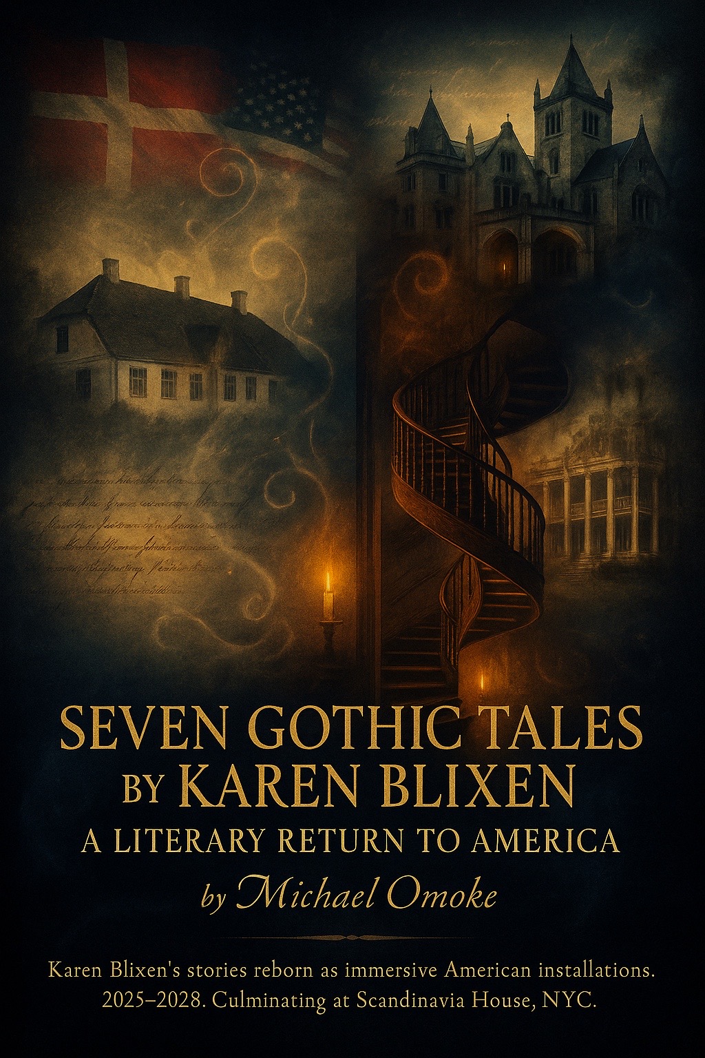 Poster for Seven Gothic Tales — A Literary Return to America.