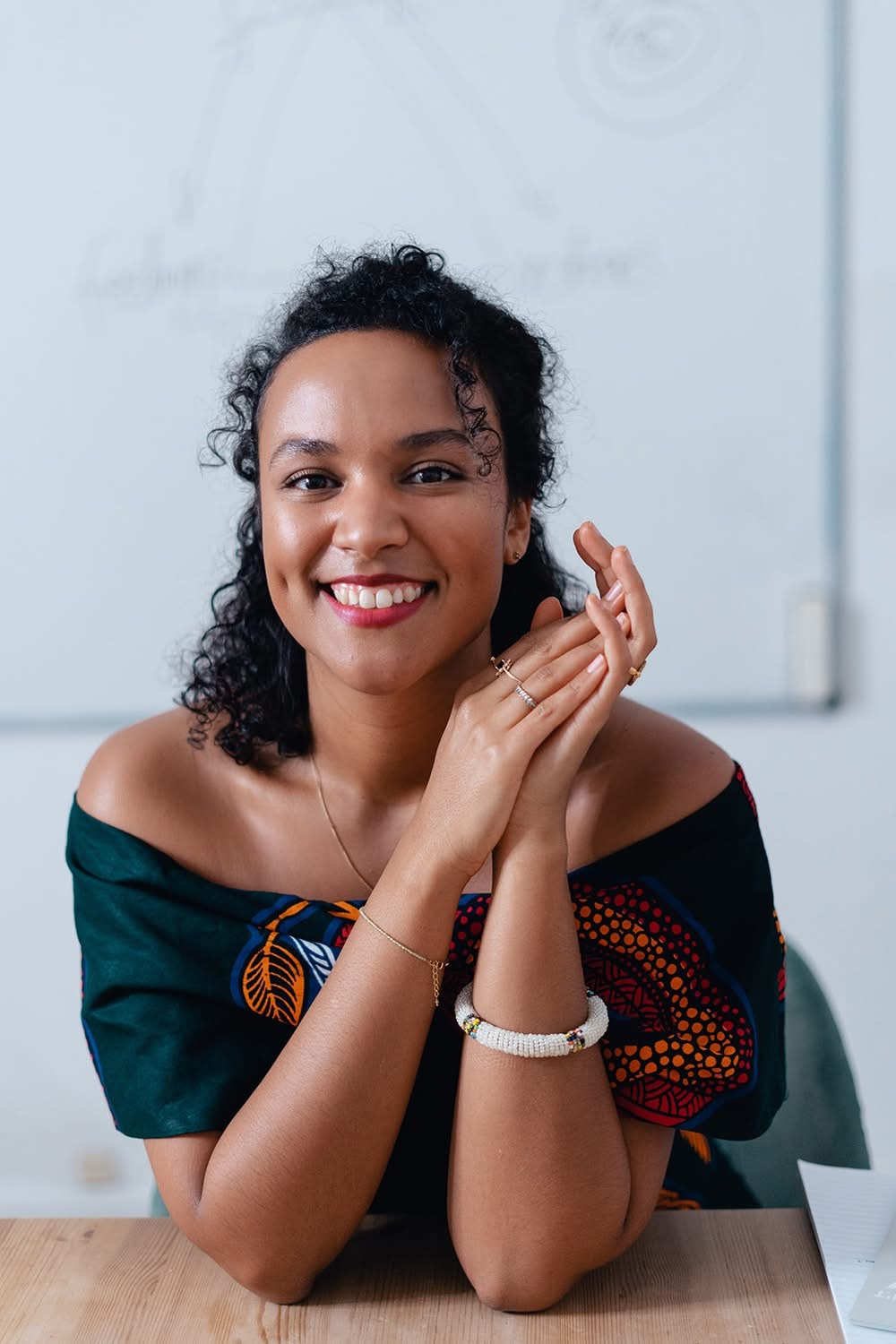 Portrait of Aïcha Haidara.